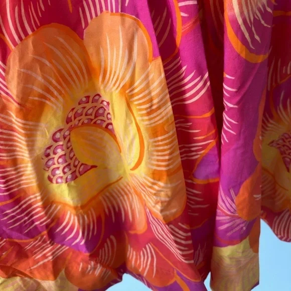 FARM RIO Summer Garden Ombre Mini Dress - Picture 14 of 16